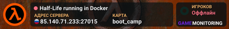 Half-Life running in Docker