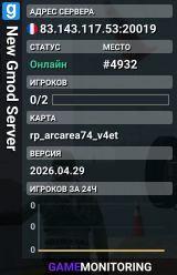 New Gmod Server