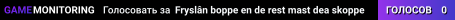 Fryslân boppe en de rest mast dea skoppe
