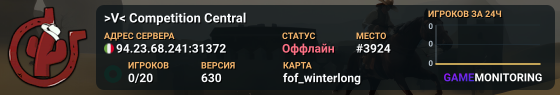 >V< Competition Central