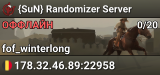{SuN} Randomizer Server