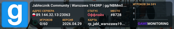 🍎 Jabłecznik Community | Warszawa 1943RP | gg/NBMmSjKwHA
