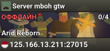Server mboh gtw