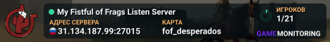 My Fistful of Frags Listen Server