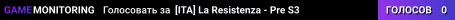 [ITA] La Resistenza - Pre S3