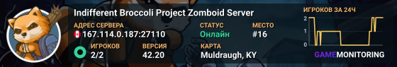 Indifferent Broccoli Project Zomboid Server