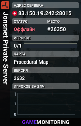 Jonsnet Private Server