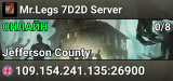 Mr.Legs 7D2D Server