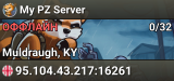 My PZ Server