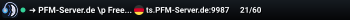 ✅ ➜ PFM-Server.de \p Free Public TeamSpeak Server \p Free Channel