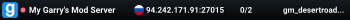 My Garry's Mod Server