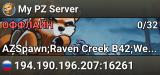 My PZ Server