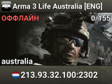 Arma 3 Life Australia [ENG]
