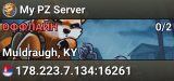 My PZ Server