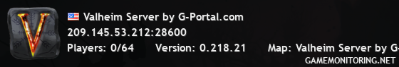Valheim Server by G-Portal.com