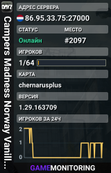 Campers Madness Norway Vanilla++ |5xLoot|FastNight|Airdrop|+++|