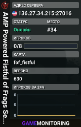 AMP Powered Fistful of Frags Server