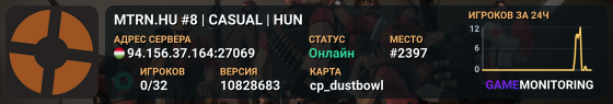 MTRN.HU #8 | CASUAL | HUN