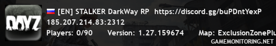 [EU] S.T.A.L.K.E.R DarkWay New Life RP discord.gg/KvZGrYnAEK