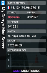 My Garry's Mod Server