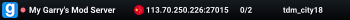 My Garry's Mod Server