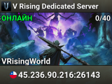 V Rising Dedicated Server