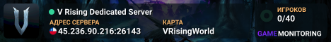 V Rising Dedicated Server