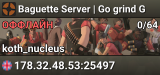 Baguette Server | Go grind G