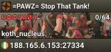 =PAWZ= Stop That Tank!