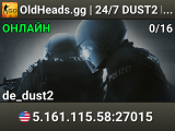 OldHeads.gg | 24/7 DUST2 MIRAGE CACHE DM FFA | FREE SKINS | US-EAST