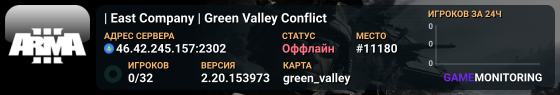 | East Company | Green Valley Conflict