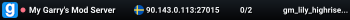 My Garry's Mod Server