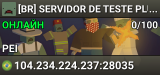 [BR] SERVIDOR DE TESTE PLUGIN