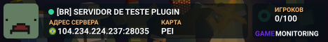 [BR] SERVIDOR DE TESTE PLUGIN