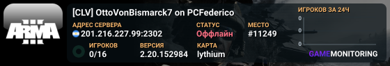 [CLV] OttoVonBismarck7 on PCFederico