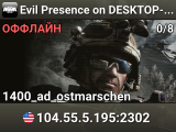 Evil Presence on DESKTOP-0QCR9AL