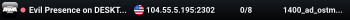 Evil Presence on DESKTOP-0QCR9AL