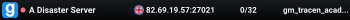 A Disaster Server