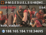 #-M.G.E D.U.E.L.S 0/48|[WORKSHOP MODS][STATS]