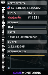 HauntedHarvest on Administrator