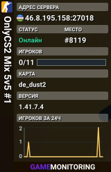 OnlyCS2 Mix 5v5 #1