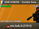 [ZM] HOBZM - Zombie Swarm Server + Gun XP + Base Building