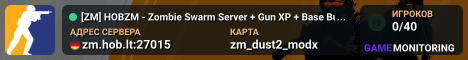 [ZM] HOBZM - Zombie Swarm Server + Gun XP + Base Building