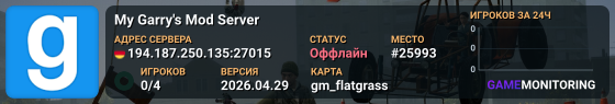 My Garry's Mod Server