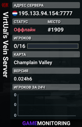 VirtUal's Vein Server