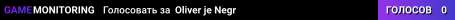 Oliver je Negr