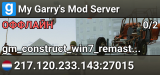 My Garry's Mod Server