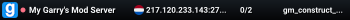 My Garry's Mod Server