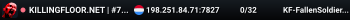 KILLINGFLOOR.NET | #7827 | D-5 | MONSTER EVO