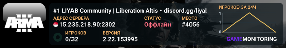 #1 LIYAB Community | Liberation Altis・discord.gg/liyab